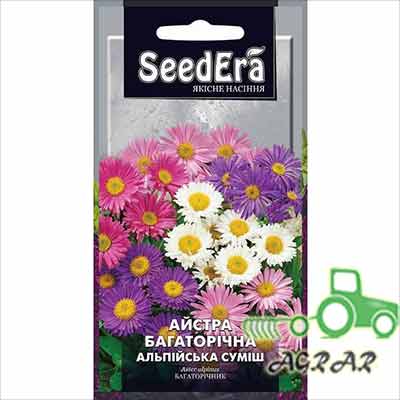 Семена цветов астры Альпийской смесь многолетняя Seedera