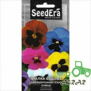 Семена цветов Фиалки садовой Швейцарский гигант смесь двухлетний Seedera